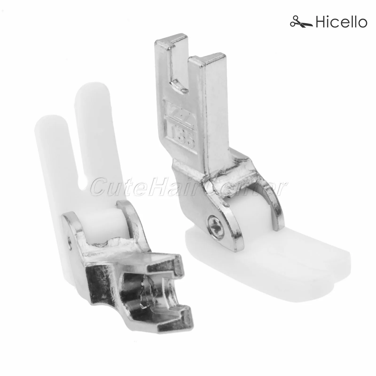 2 шт. швейная машина для ног/ног # T35 металл + пластиковые навесные молнии подходят