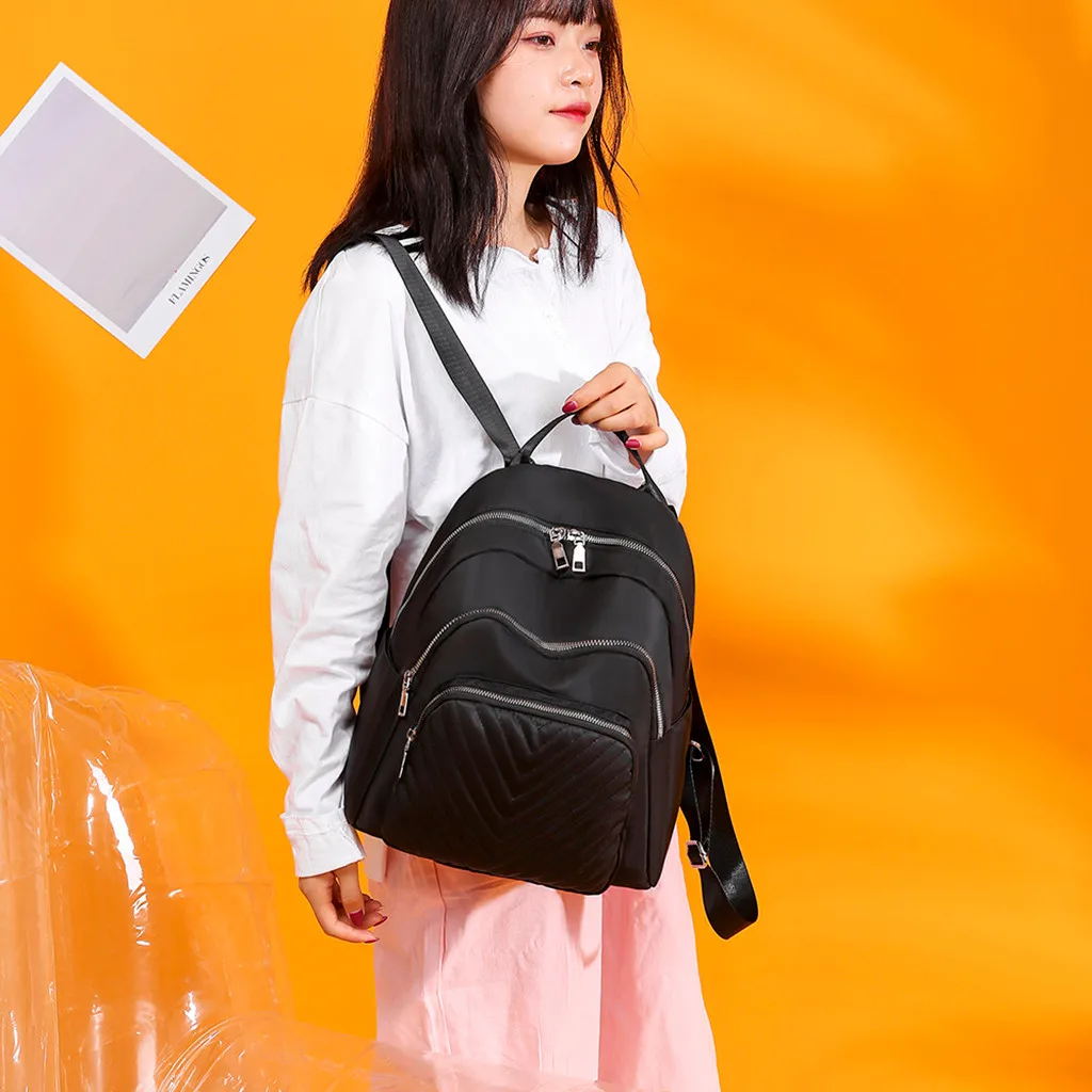 50 # Противоугонный рюкзак Оксфорд женский дизайнерский школьный для девочек