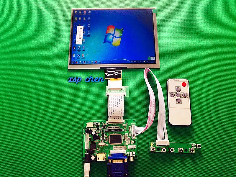 Плата драйвера управления HDMI / VGA AV + 8-дюймовый ЖК-дисплей IPS HD HE080IA-01D 1024*768 для Orange