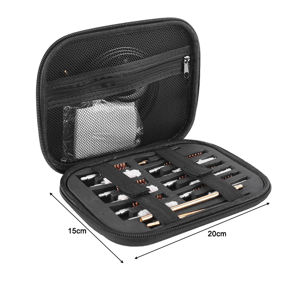 Набор для чистки ствола пистолета 19 шт./компл. инструменты ЩЕТОЧНЫЕ 11/29/9 мм 10/45