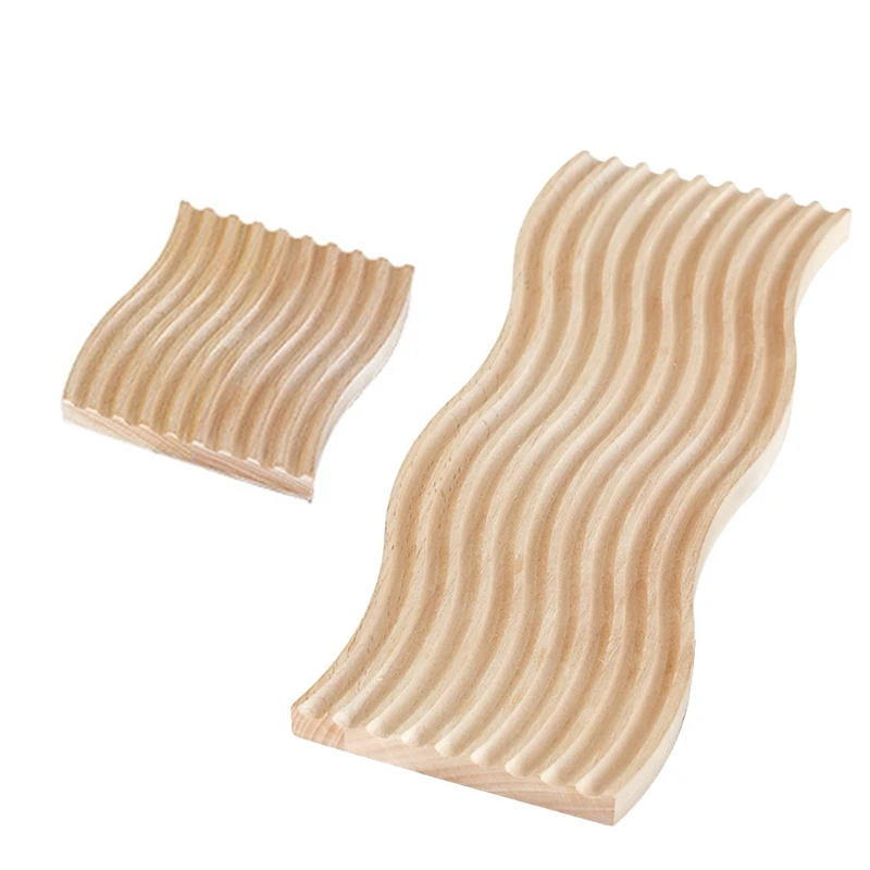 

Десертные подносы в форме водной волны