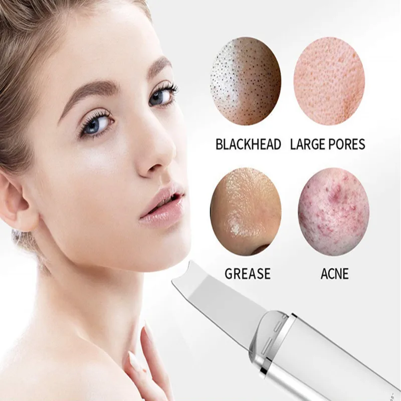 Новая глубокая ультразвуковая очистка отшелушивает кожу угрей для уменьшения