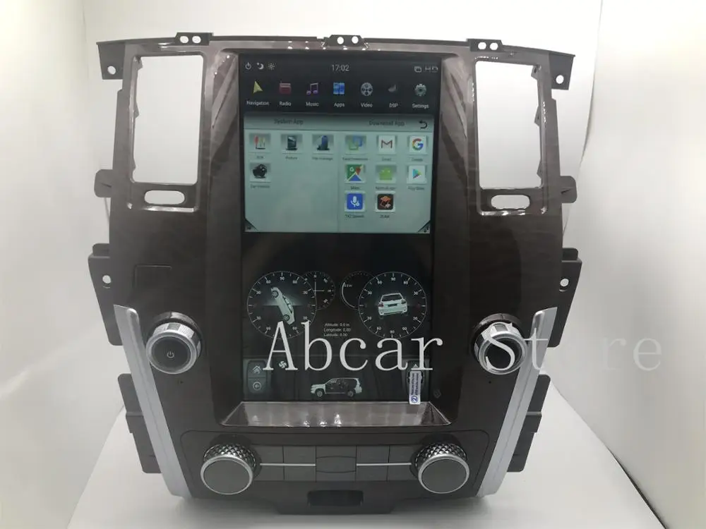 13 6 ''Tesla style Android 9 0 автомобильный dvd плеер GPS навигация для NISSAN патруль 2010 2018