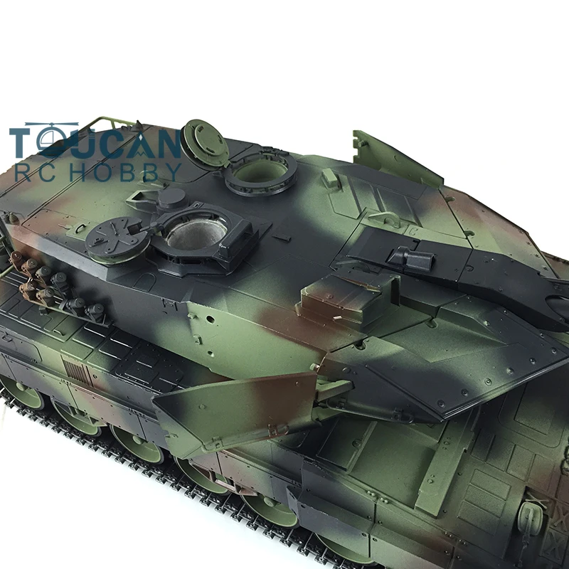 1/16 заказной полностью металлический Leopard2A6 RC Танк 3889 модель Heng длинная
