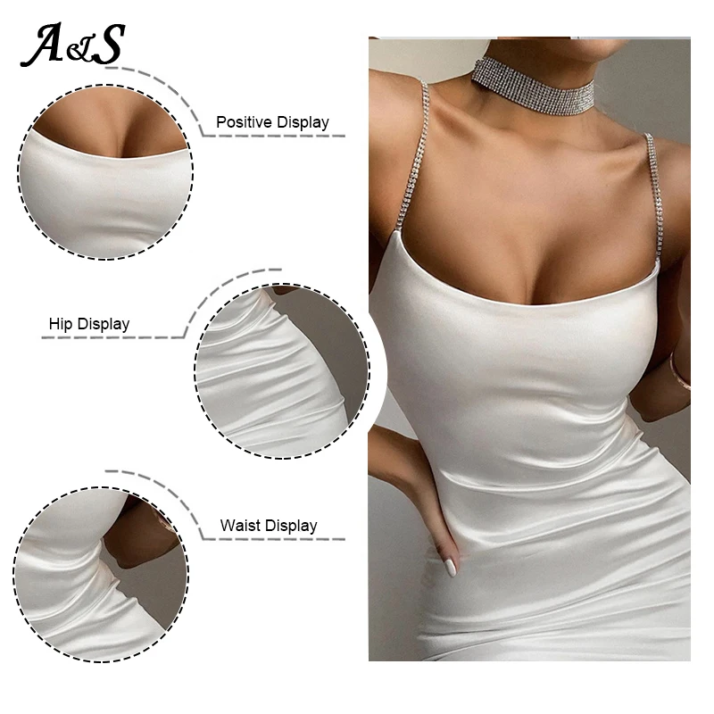 

Anbenser Sexy Mini Dress Backless Party Chain Spaghetti Strap Summer Short Dress Black Autumn Bodycon Dress Women Vestido Mujer