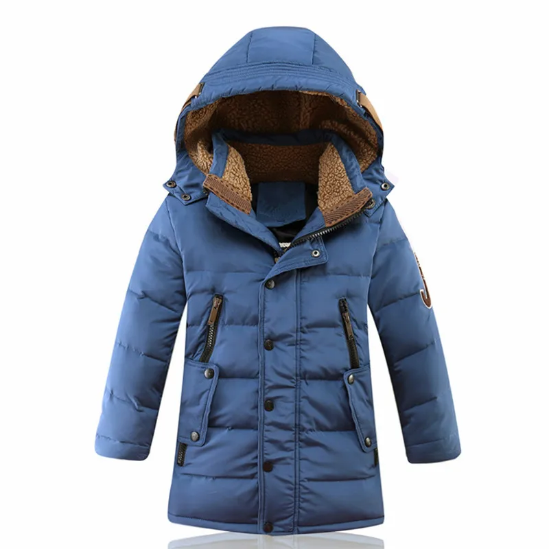 Детская зимняя куртка-пуховик на утином пуху до 30 градусов детская одежда с