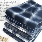 Шорты для сна брюки для мужчин из хлопка и шелка Панталоны Пижама hombre летние свободные тонкие большие размеры повседневные пижамные штаны в клетку