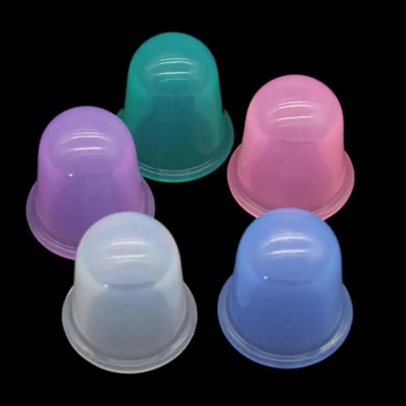 

1PC Silicone Jar Vacuum Cupping Cans Anti Cellulite Massager Massage Ventosa Celulitis Suction Cup For People Body Care Tools