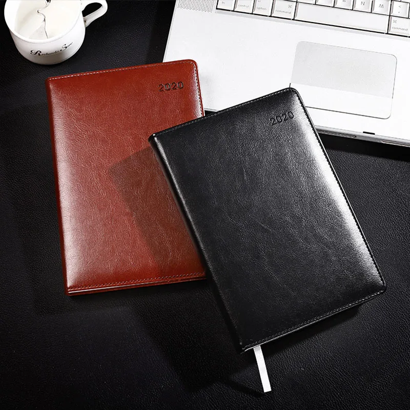 

Blog Post 2020 Efficiency Manual Schedule Book 25K Plan Simple Hard-faced Business Notebook One Page Diary Notebook Work
