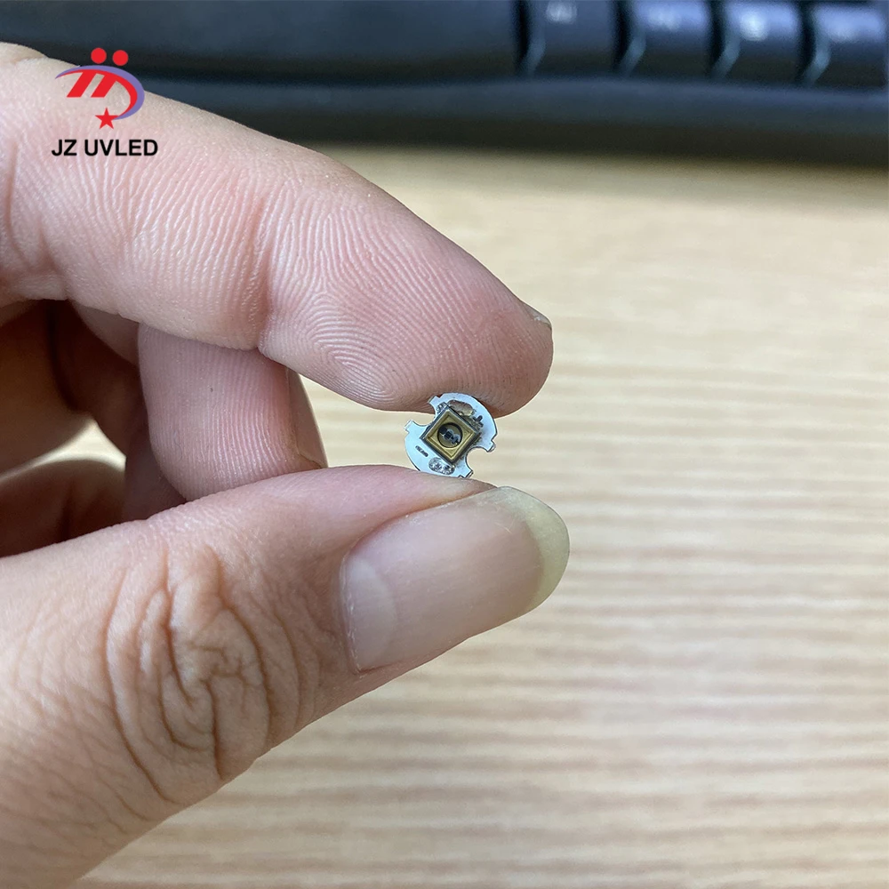 

100 Pcs of 275nm 10mW UVC LED Lamp beads for UV sterilization product UVC SMD 3535 chip LED Deep violet ultraviolet light