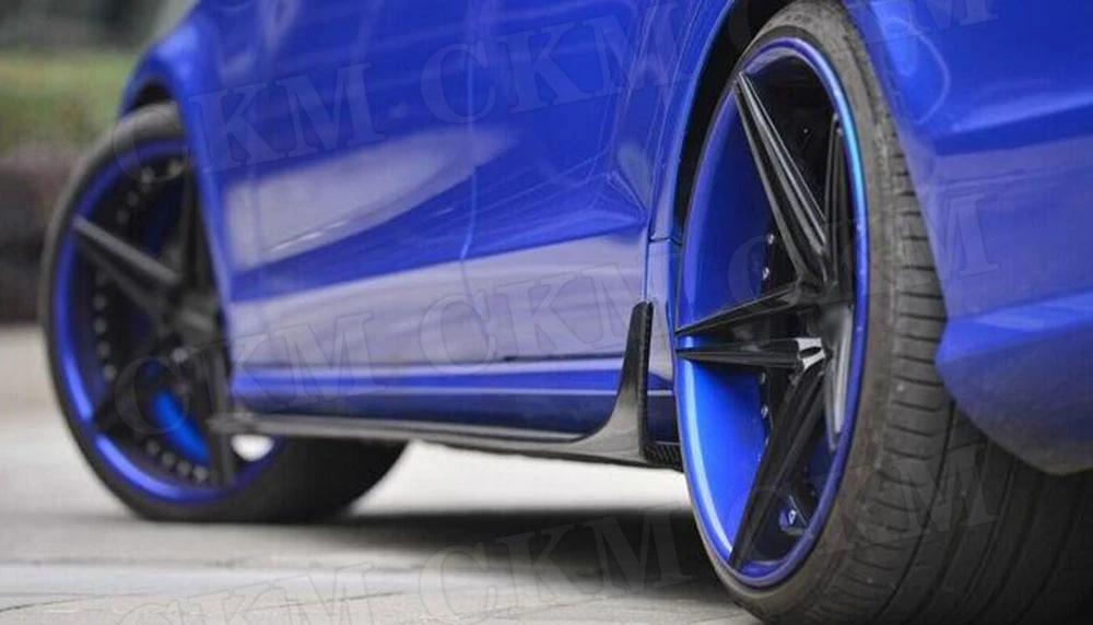 Боковые юбки из углеродного волокна фартуки для Mercedes Benz CLS Class W218 CLS550 CLS400 2011 2019