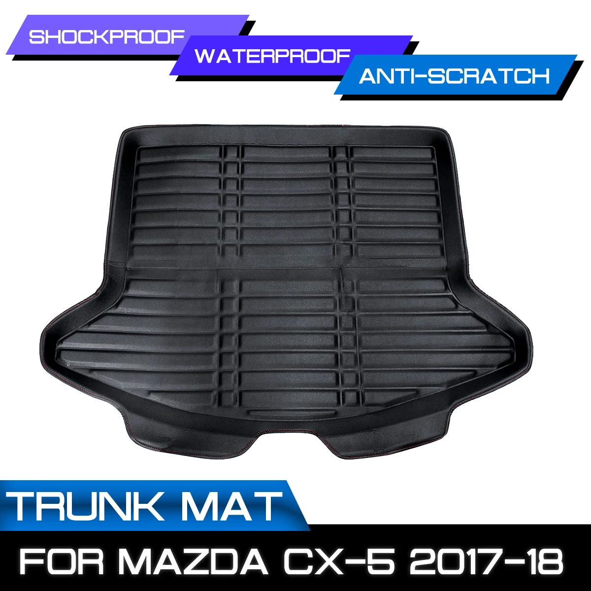 

Для Mazda CX-5 CX5 2017 2018 грязи коврик анти удар гвардии протектор заменить Коврики для багажника коврик для багажника задняя крышка багажника гру...