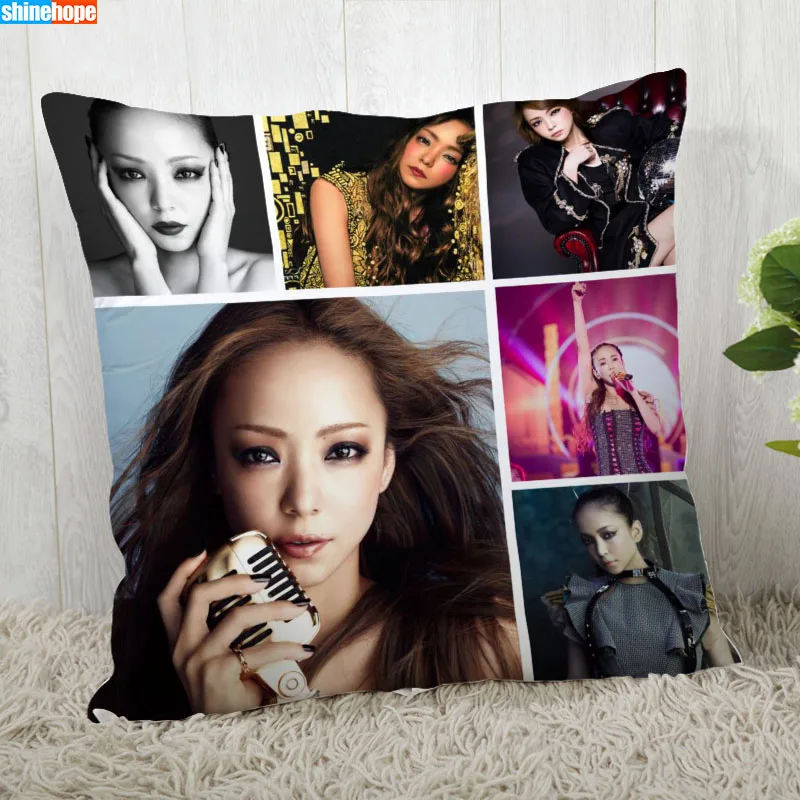 

Наволочки на заказ Namie Amuro, квадратная наволочка, певец, звезда, молния, наволочка 40x40 см, 45x45 см (одна сторона)