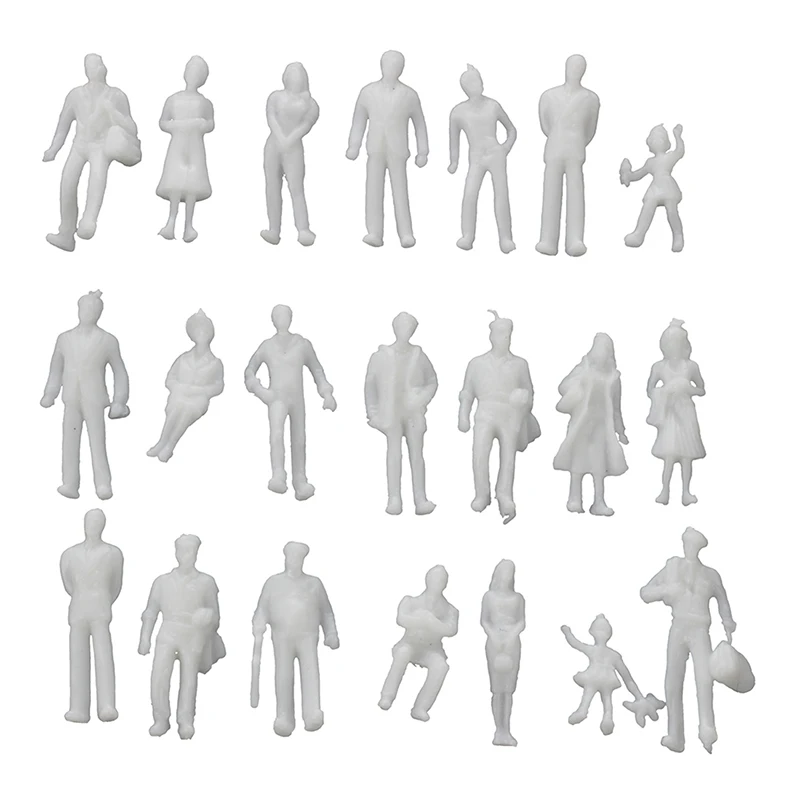 Горячая XD-100Pcs модель поезд Люди Цифры масштаб Хо ТТ (от 1 до 100) ассорти стиль