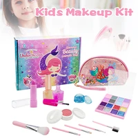 makeup toys for girls with cute bag simulation toy diy dressing cosmetic princess hairdress pretend play for children play house
