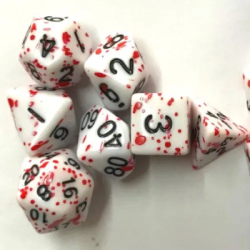 Новинка 7 штук игральные кости-многогранники комплект состоящий из