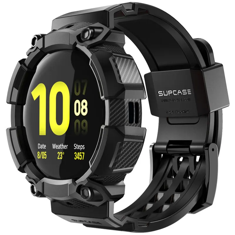 SUPCASE UB Pro Чехол для Samsung Galaxy Watch Active 2 (44 мм) прочный защитный чехол с ремешком для Galaxy Watch Active 2 - изображение