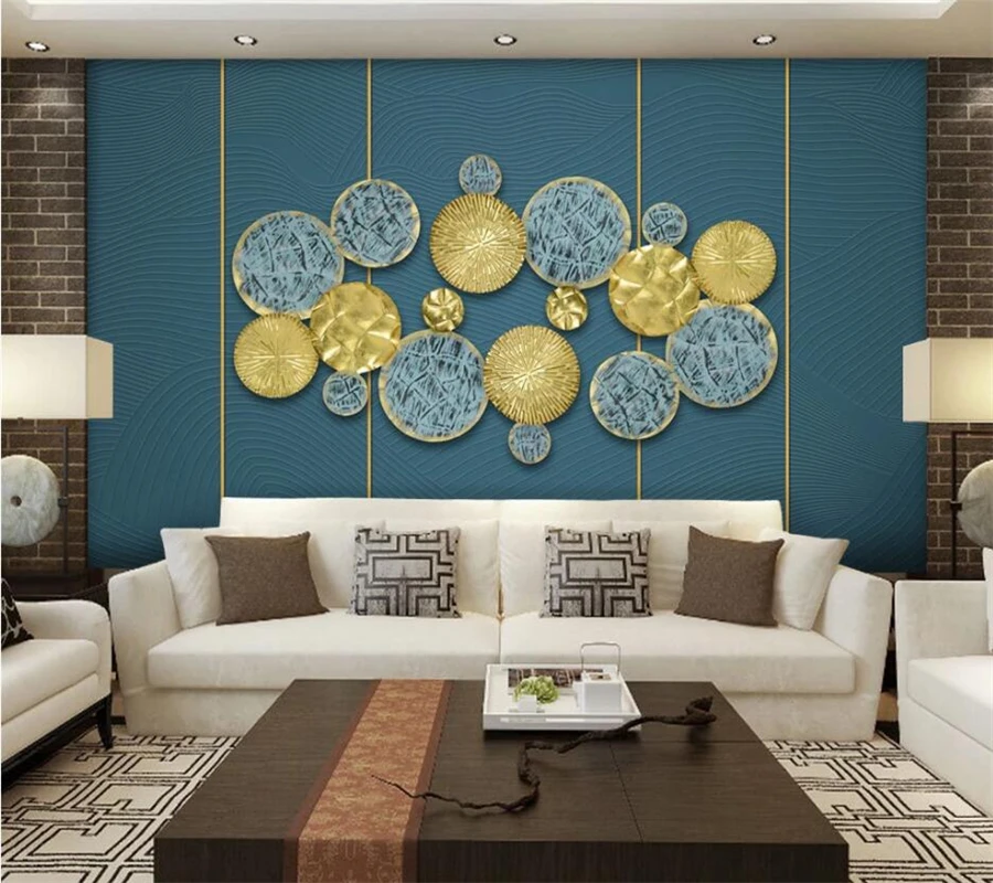 3D-обои beibehang на заказ настенные фрески в скандинавском стиле минималистичные