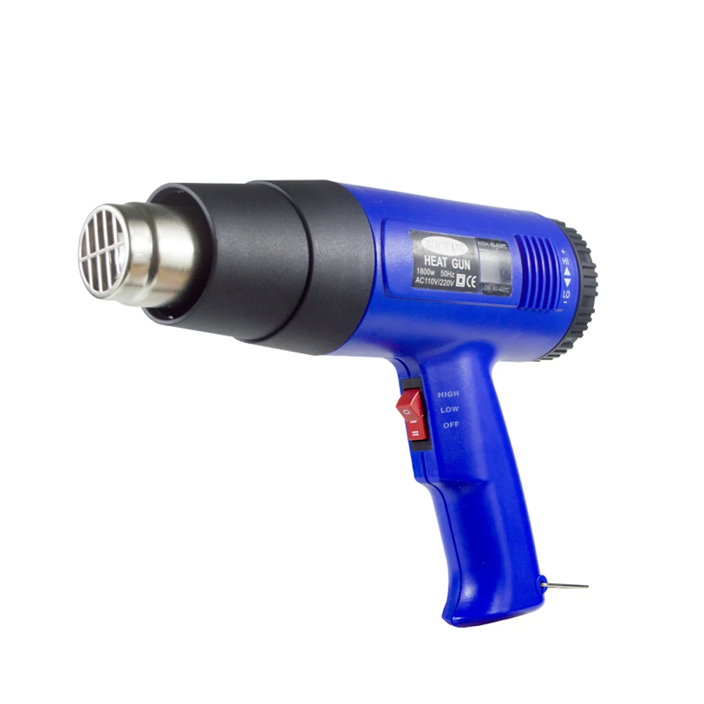 Фен для горячего воздуха с цифровым дисплеем термопистолет ремонта