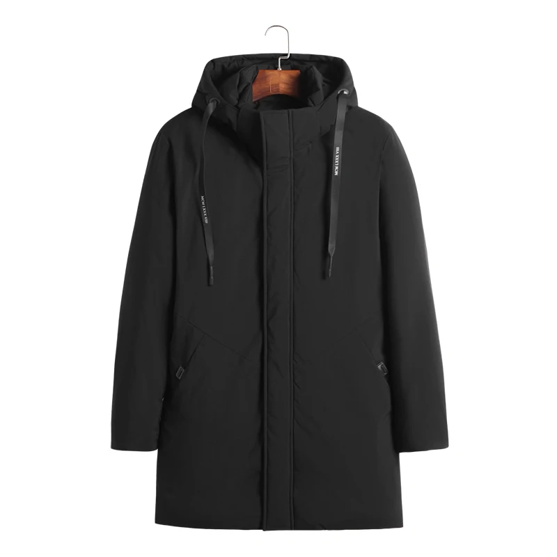 8XL 7XL 6XL Высококачественная парка Мужская зимняя длинная куртка Толстая с