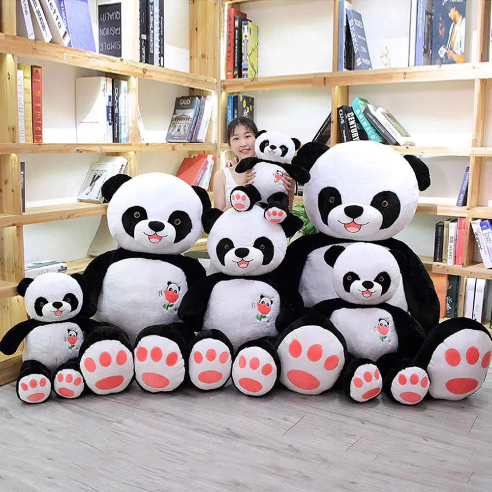 

100cm Hot Selling Cute Big Panda Doll Plush Toy Animals Pillow Kids Birthday Christmas Gifts Cartoon Toys Nap Sleeping Pillow