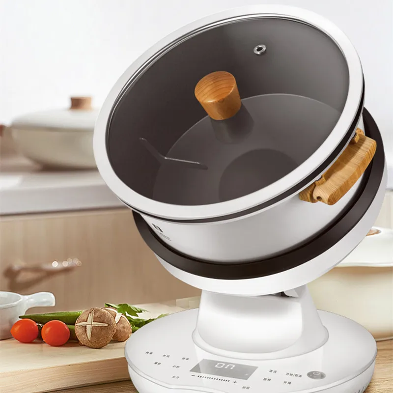 220V Kitchen Robot Household Automatic Cooking Multifunctional Intelligent Electric Frying Pan 8L Maching CS260B | Бытовая техника