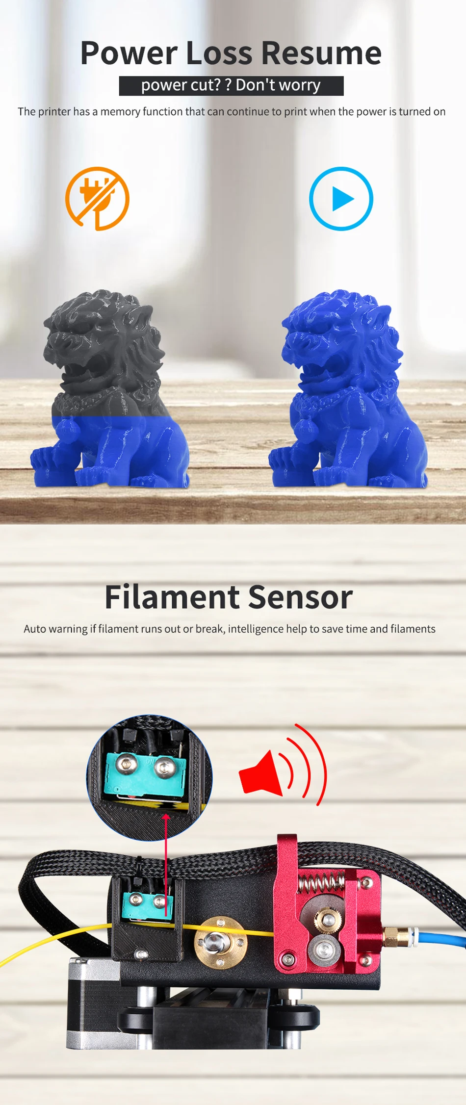 KingRoon 3д принтер Модернизированный Высокоточный DIY 3d принтер самосборка 180*180*180 мм Жесткая металлическая рамка Drukarka 3D