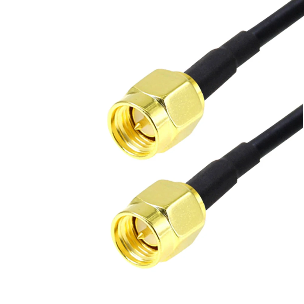 Кабель-удлинитель CHIPAL со штекером SMA на штекер медный Фидер для коаксиального Wi-Fi