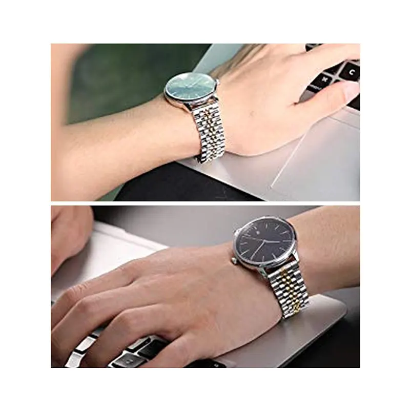 

Metal Watch Strap For Amazfit Gtr 47mm 42mm Huawei Watch Gt 2 Pro 46mm Stainless Steel Band For Galaxy Watch 3 Active 2 Gear S3