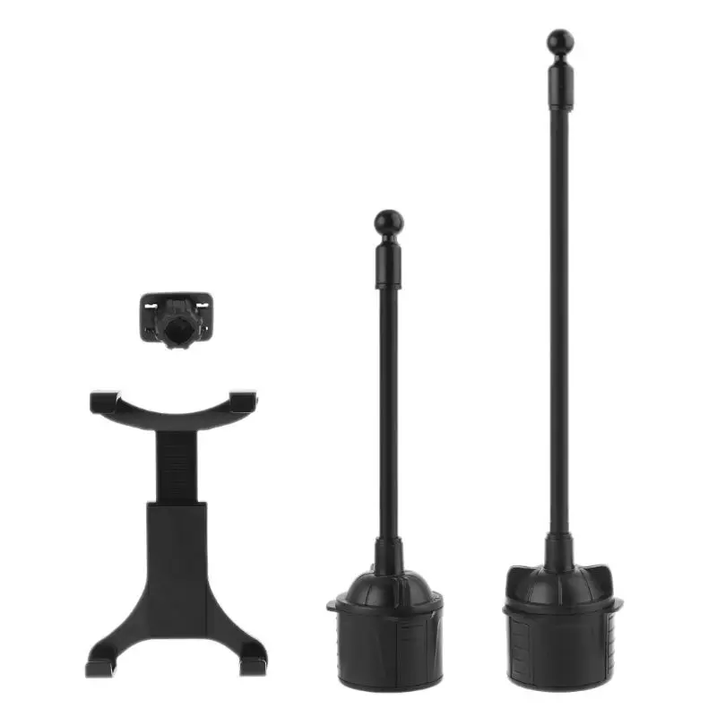 

2021 Hot Sale Gooseneck Car Cup Holder Mount Adjustable Flexible Neck Cradle for 7-12" Tablet