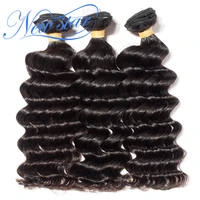 brazilian 3 bundles loose deep virgin human hair weft intact cuticle 100 unprocessed raw hair weave new star hair weaving