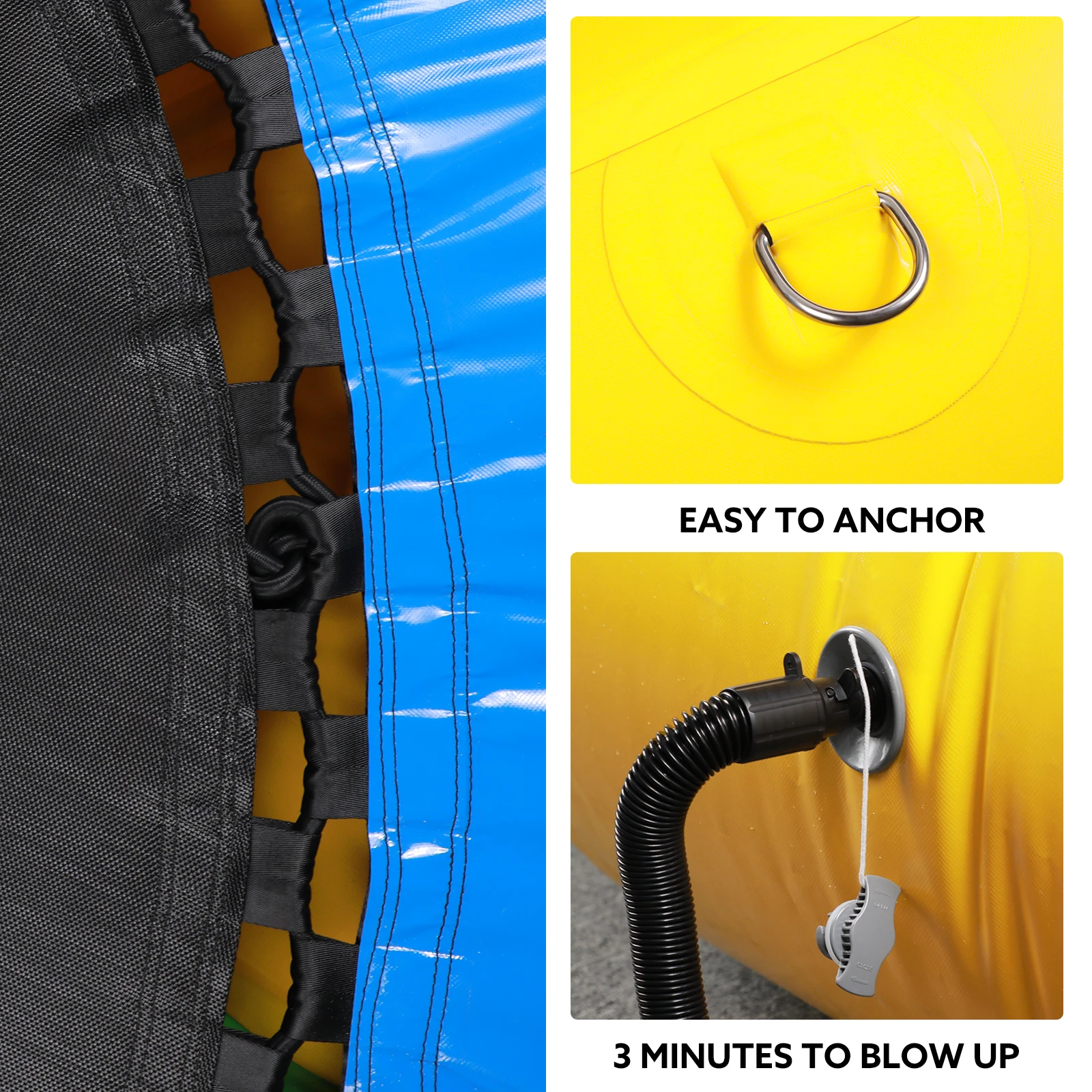 Trampol&iacute;n de agua inflable grande para exteriores, equipo de parque acu&aacute;tico para ni&ntilde;os, modelo inflable-5