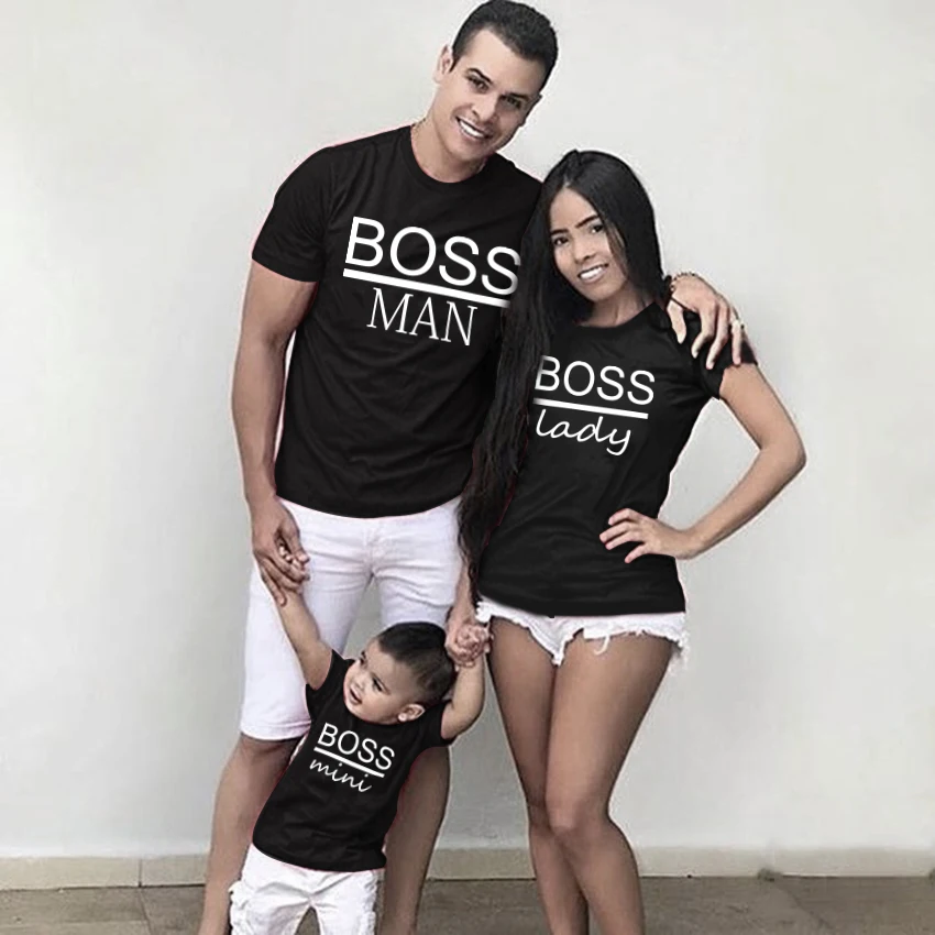 Family Matching Outfits Pizza Print Daddy Mom Kids T-shirt Family Look Father Son Clothes Father's Day Gift T-shirt Baby Ropmer