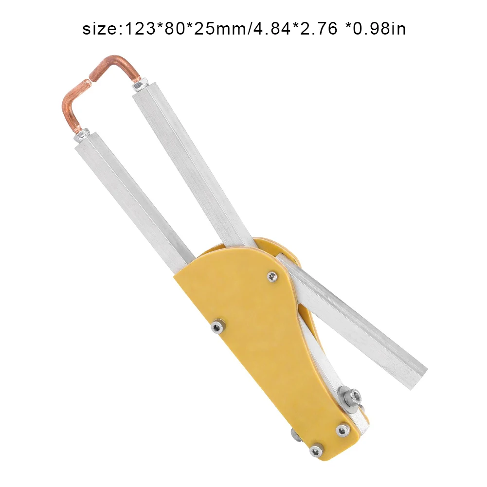 

Butt Soldering Tongs Tips Spot Welding Machine Portable Adjustable Special-Shaped Epoxy Board Steel Welder Tongs Solder Pen