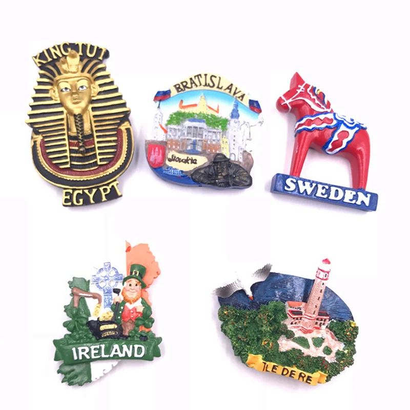 Магниты на холодильник для туризма магниты из полимера Германии Швеции |