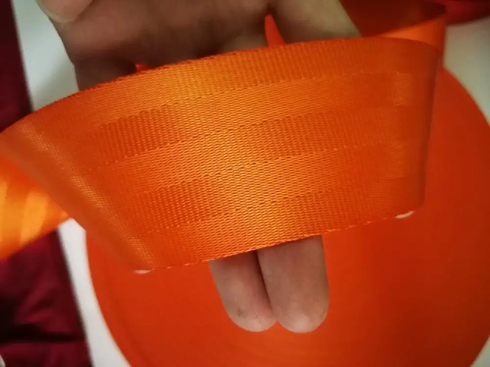 Оранжевый автомобильный модифицированный ремень безопасности 3m-30M стандарт 3C