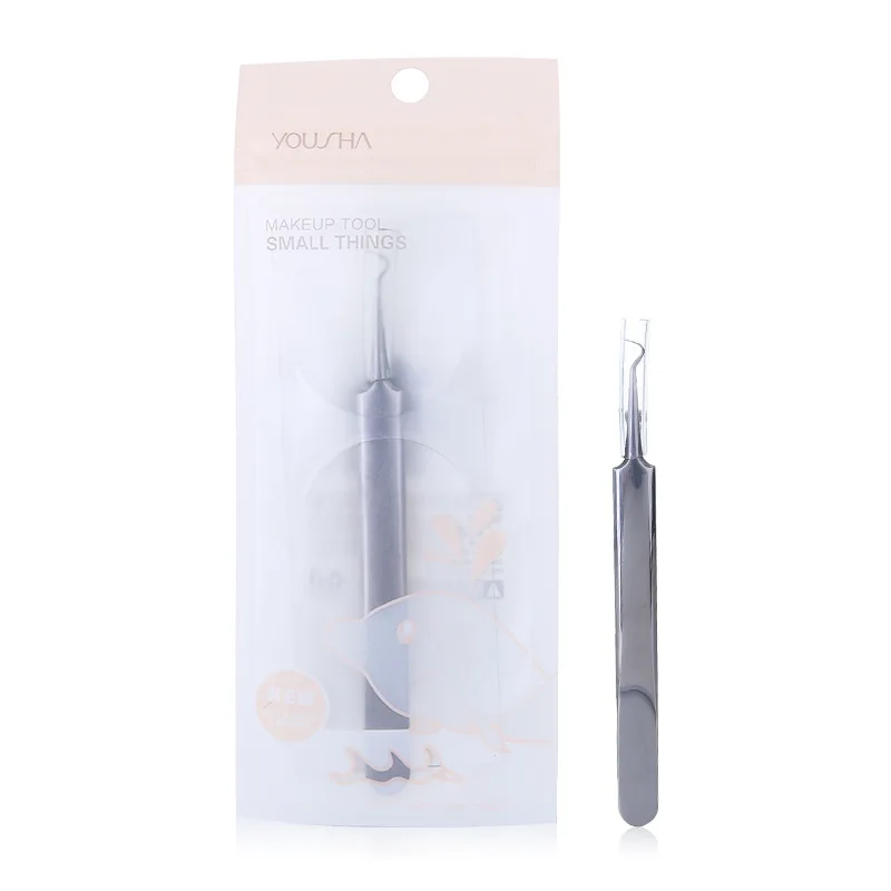 Зажим для удаления угрей из нержавеющей стали пинцет mei rong jia инструмент красоты