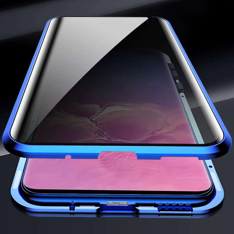 Защитный чехол из закаленного стекла для Samsung Galaxy S10 Plus S8 S9 Note 10 9 8 360 | Мобильные