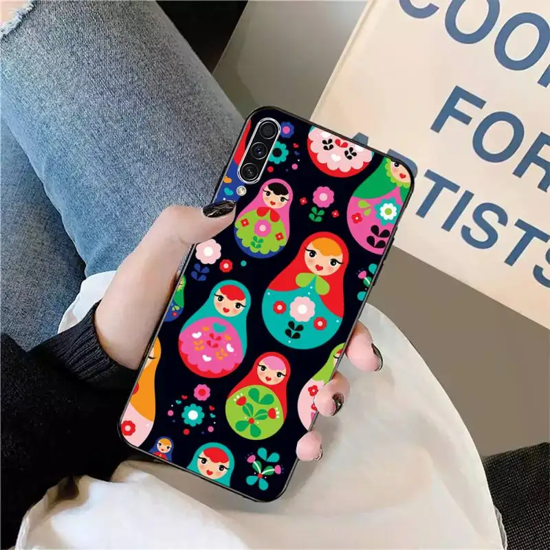 

Matryoshka Russian Colorful Pattern Phone Case For Samsung galaxy A S note 10 7 8 9 20 30 31 40 50 51 70 71 21 s ultra plus