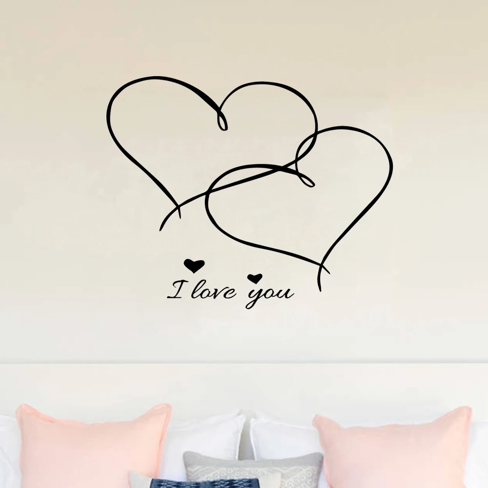 

Family I LOVE YOU Vinyl Wall Art Sticker Decal Home Decor for bedroom Art Decoration DIY Home Decor
