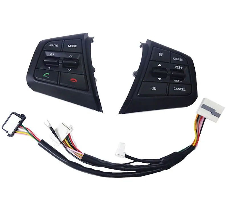 Спортивный руль bluetooth Кнопка круиз управления для hyundai creta ix25 2.0L быстросъемные Переключатели скоростей на руле для автомобиля аксессуары