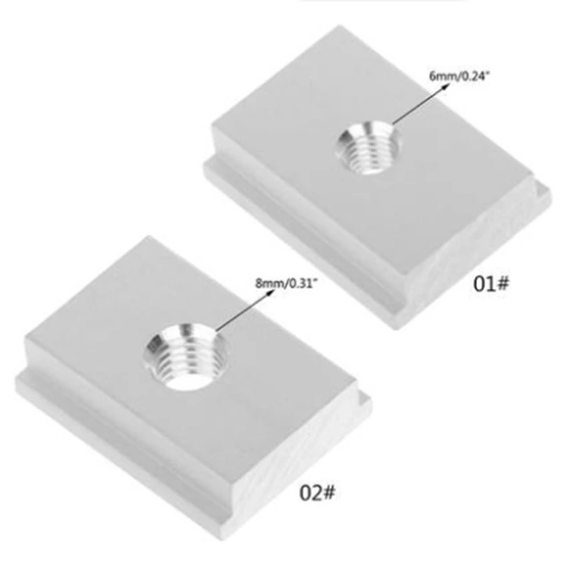 

T-Track Slider раздвижная гайка из алюминиевого сплава Т-образная гайка для деревообрабатывающего инструмента Jigs винт слот застежка 10 шт