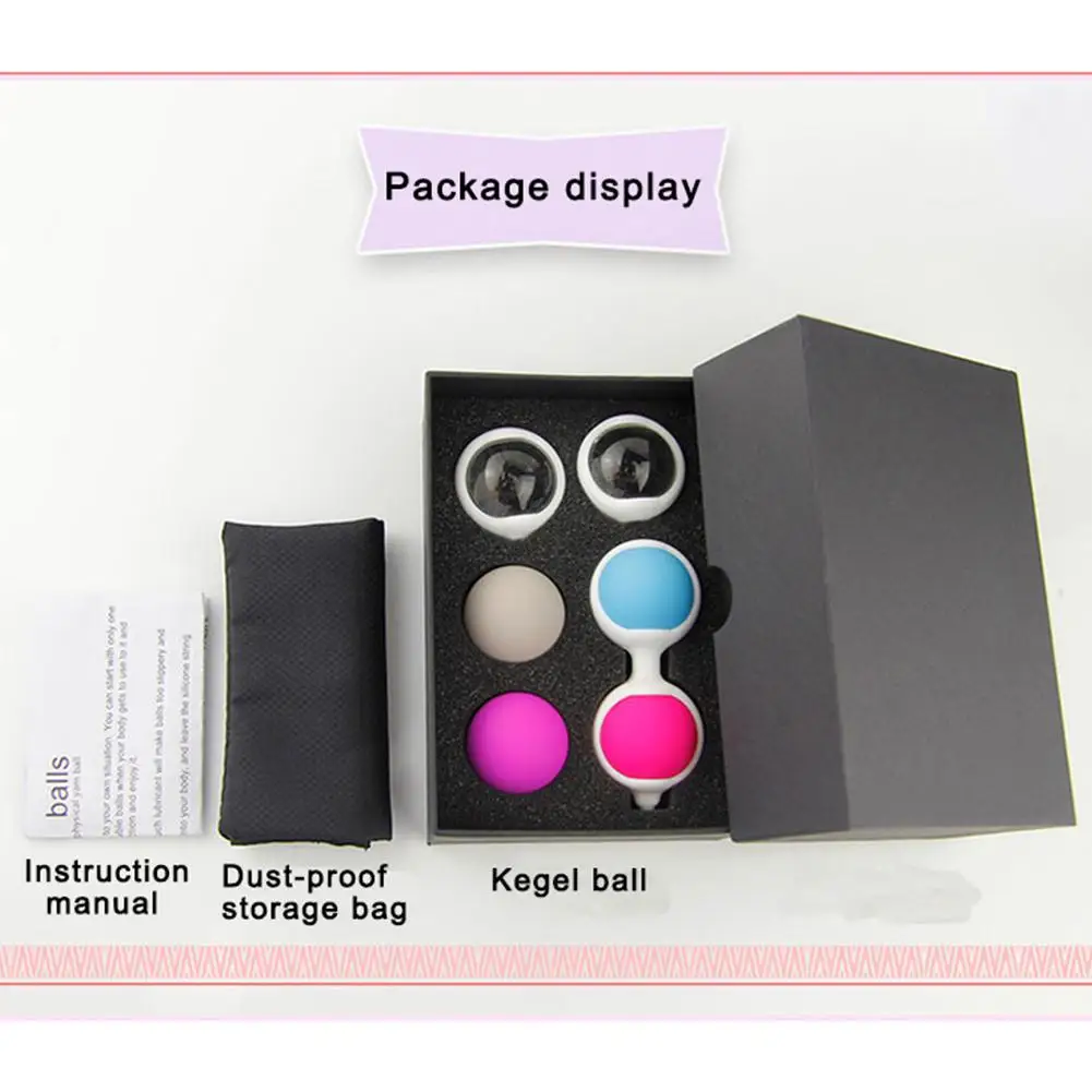 4/6 шт Кегеля шарики для женщин контроль мочевого пузыря тазового пола подтяжки
