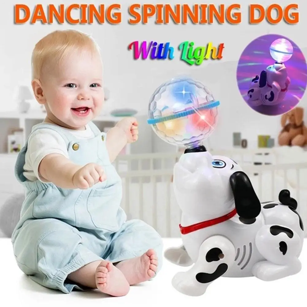 

Kids Music Light Toys Electronic Walking Dancing Smart Kids Dog Children Lights Interactive Gift Music Plays Robot Xmas wit X0J8