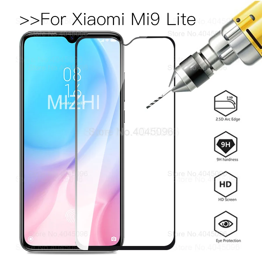 Защитное стекло для xiaomi mi 9 lite закаленное mi9 light Защитная пленка экрана