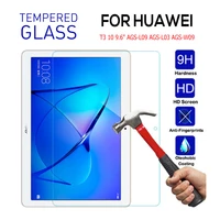 tempered glass for huawei media pad t3 10 screen protector for huawei honor play pad 2 9 6 tablet cover film ags l09 ags l03