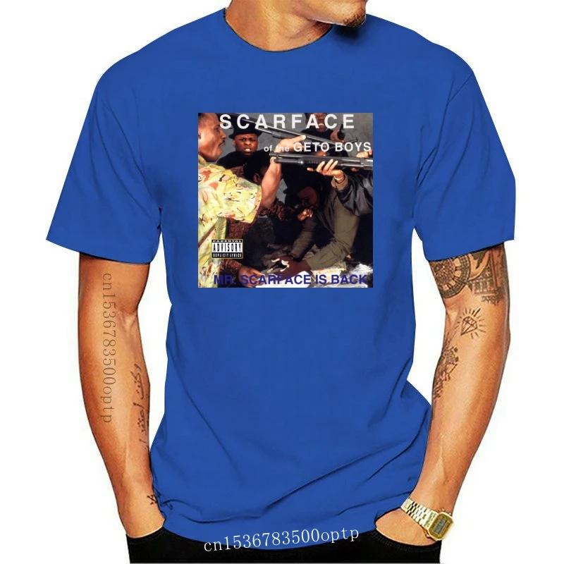 

Novità Scarface Mr Scarface Is Back anni '90 T-Shirt da uomo Hip Hop abbigliamento taglia S-2Xl Unisex uomo donna Tee Shirt