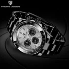 Часы PAGANI Design Мужские Кварцевые водонепроницаемые, из нержавеющей стали, с хронографом