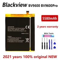 100 original 5580mah bv 9600 replacement battery for blackview bv9600 bv9600 pro batteries bateria with gift tools