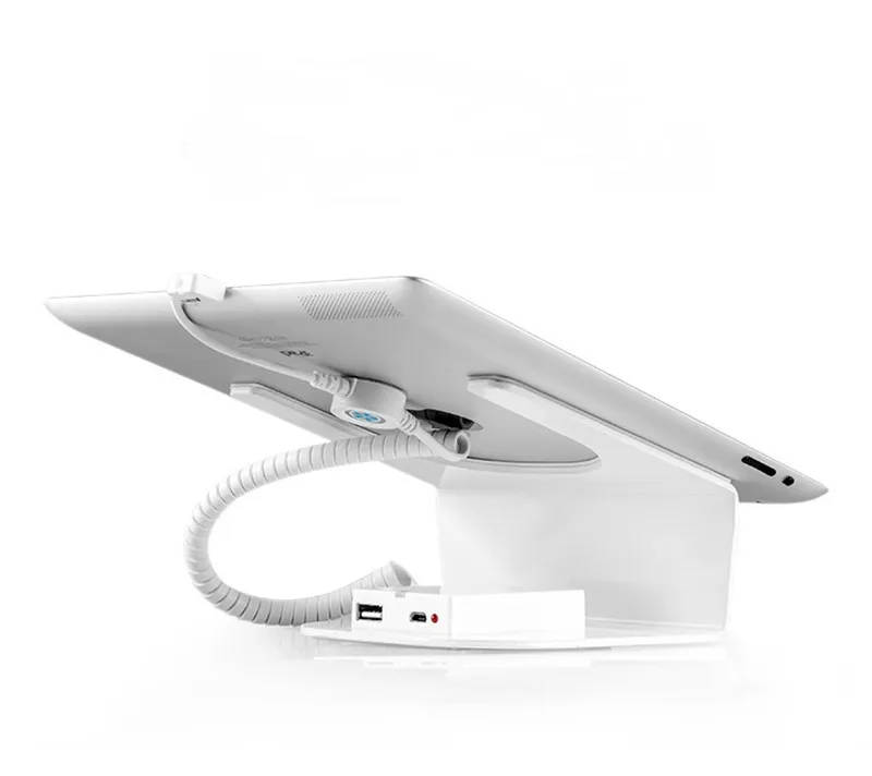 

2017 new high quality tablet alarm pad anti - theft display stand charging Tablet PC alarm